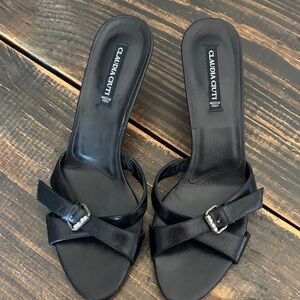 Claudia Ciuti Black Women's Sandals